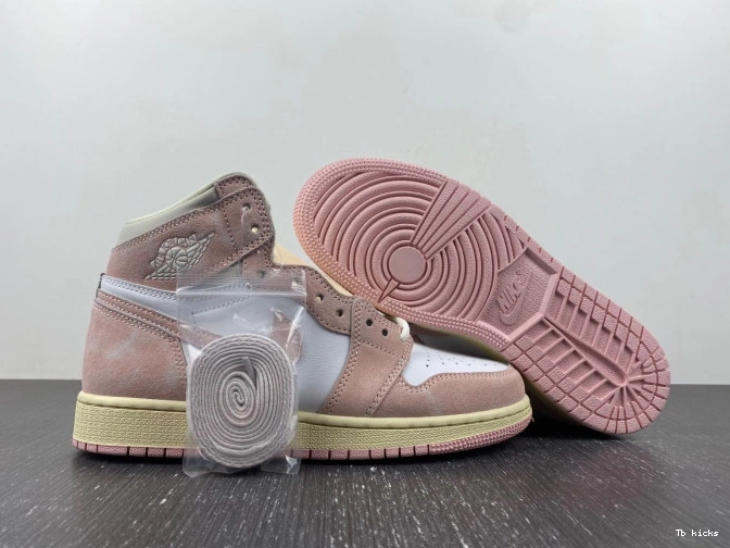 Reps TBK High Retro (Women's) Air Jordan FD2596-600 Washed Pink 1 OG 0818